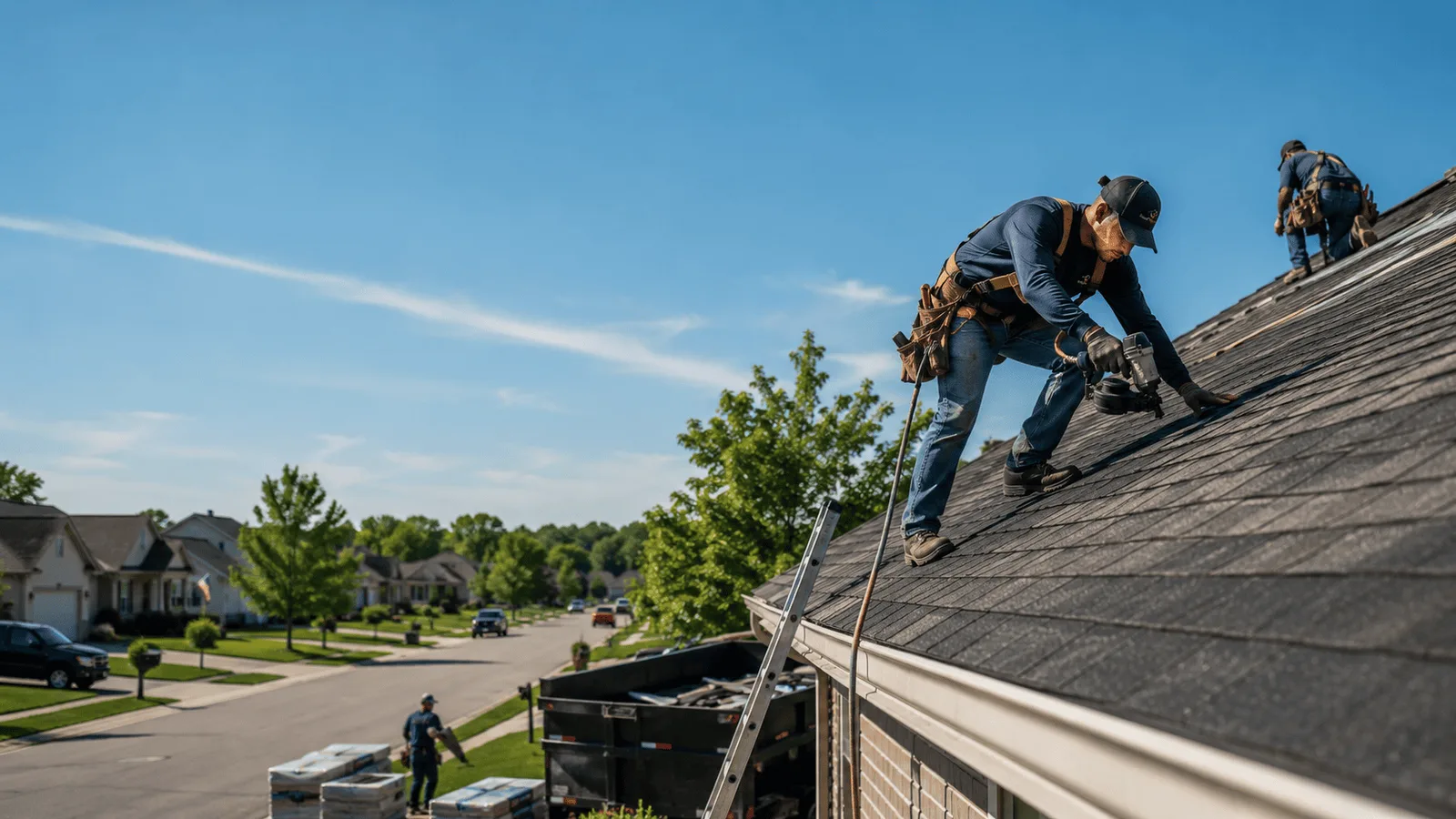 Roof Inspection in Reading, MA